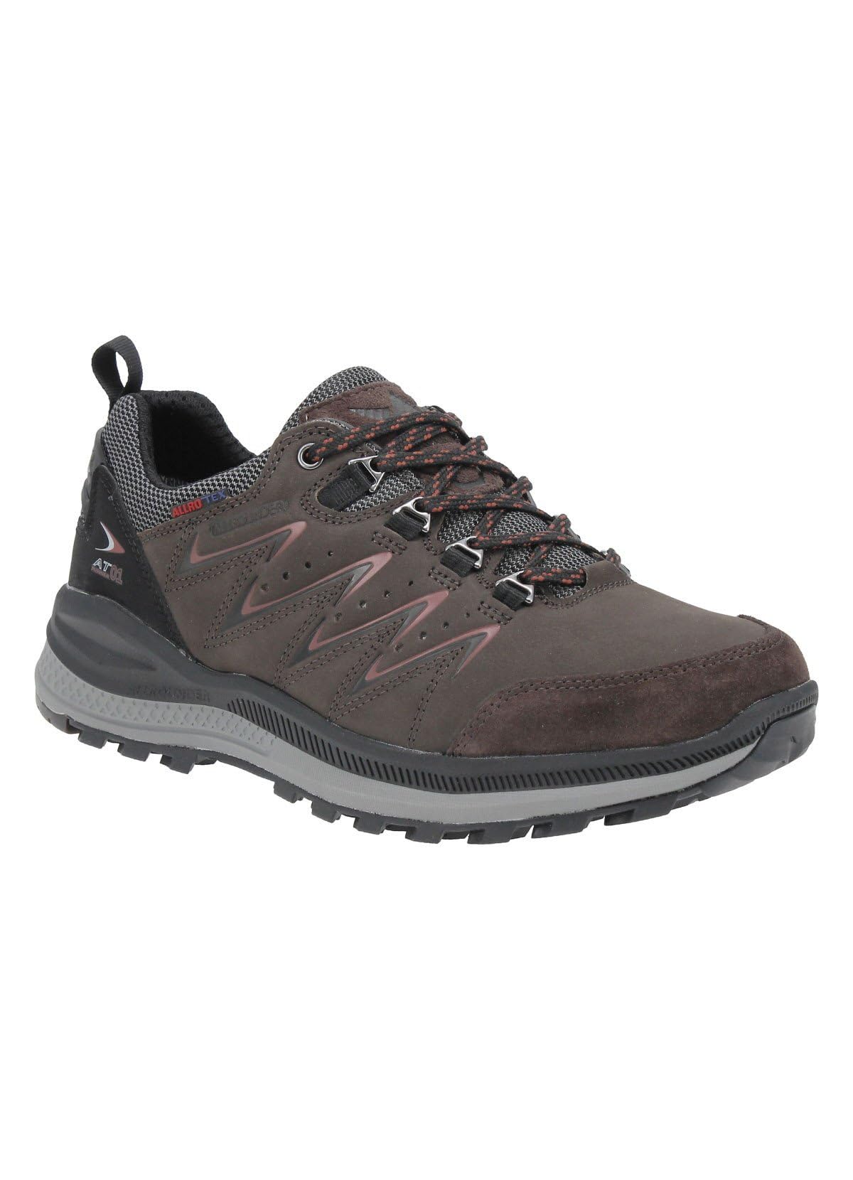 Allrounder by Mephisto Men's Rake Off-tex 83 83 Moka Walking Shoes