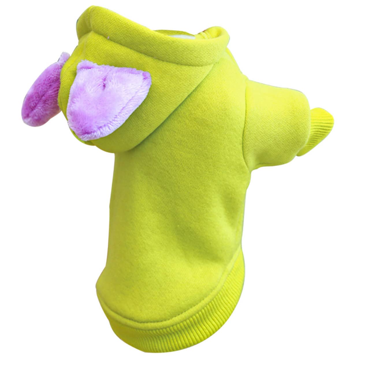 SUPVOX 2pezzi Hoodie Per Cani Piccoli Cappotto Pile Caldo e Confortevole Per Festival e Cosplay Abbigliamento Per Animali Domestici Taglia