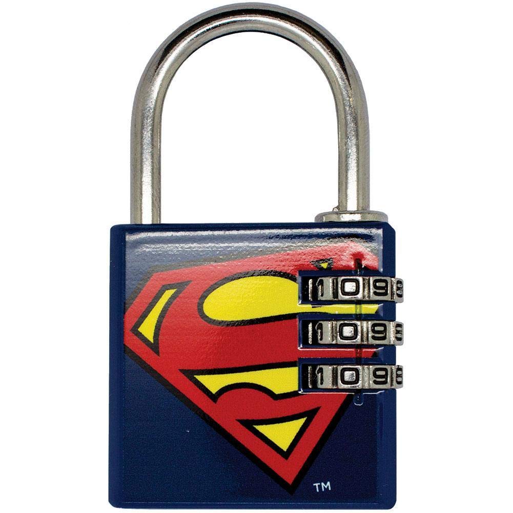 Cadenas à code Superman DC Comics pour sécuriser les casiers scolaires - 2