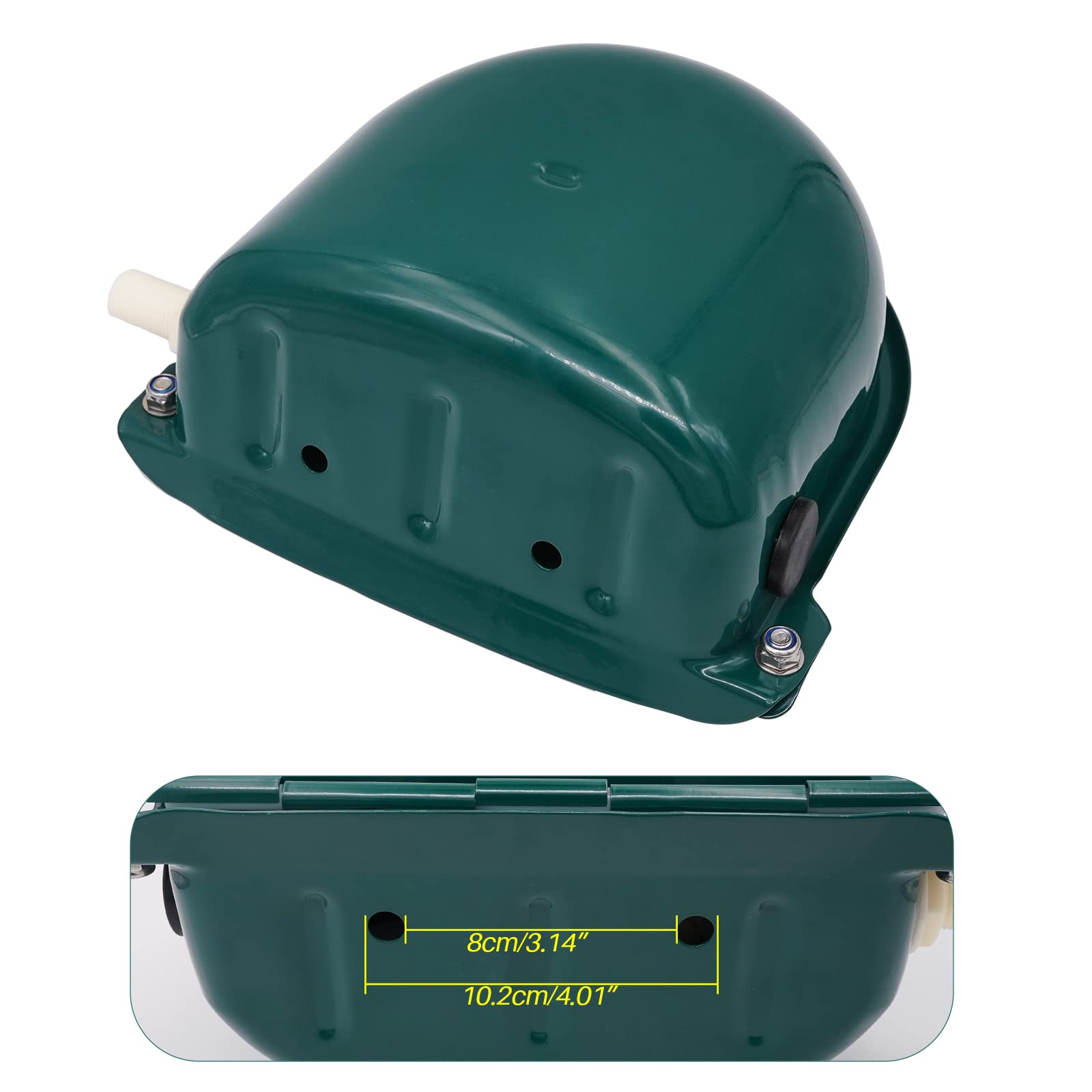 Distributore Automatico Acqua Per Animali | Abbeveratoio Acciaio Inox Per Cavalli, Cani, Bovini - Foto 3