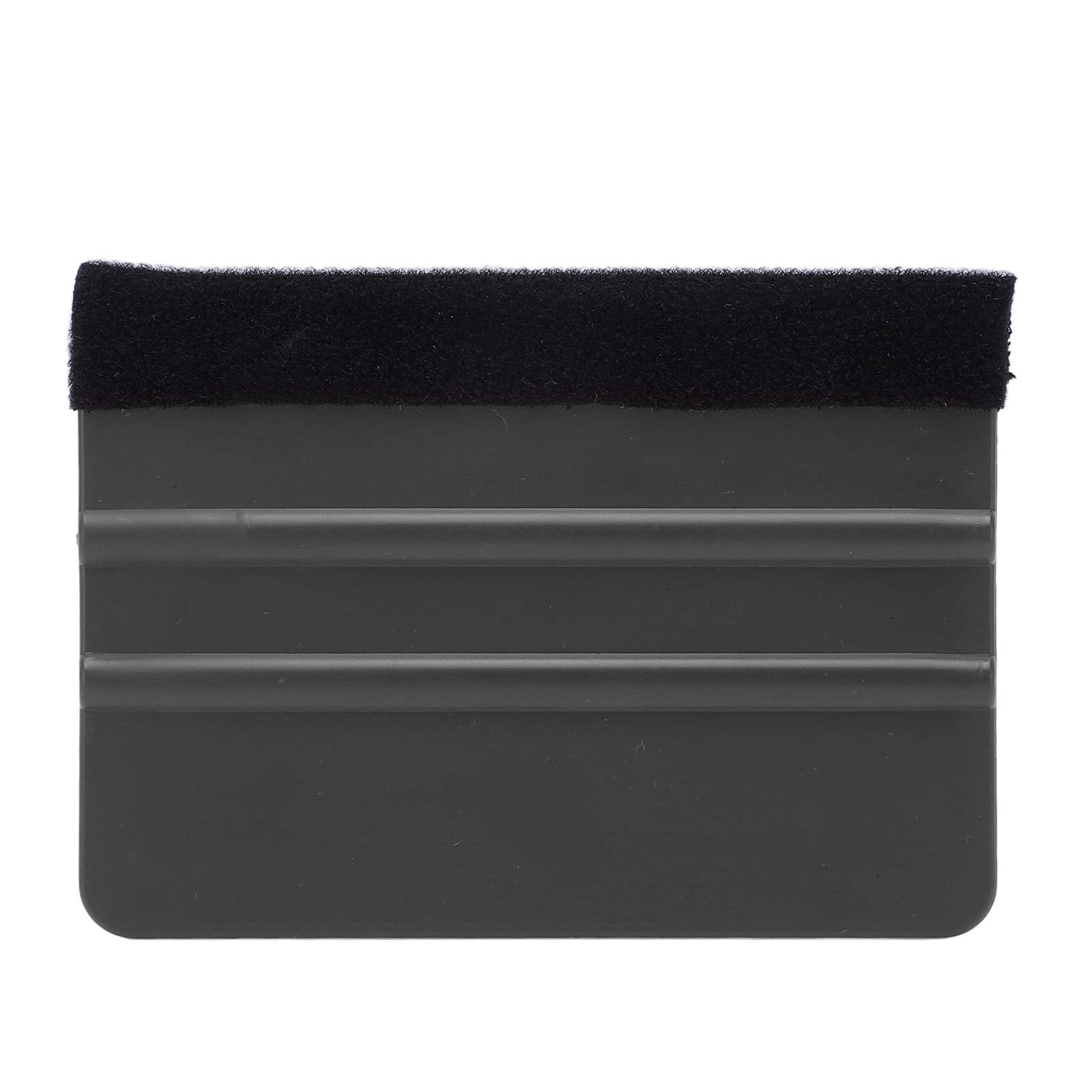 10Pcs Car Scraper Scratch Professional Felt Squeegee for Film Packaging Electronic Repair Black Professional Accessories (Black)