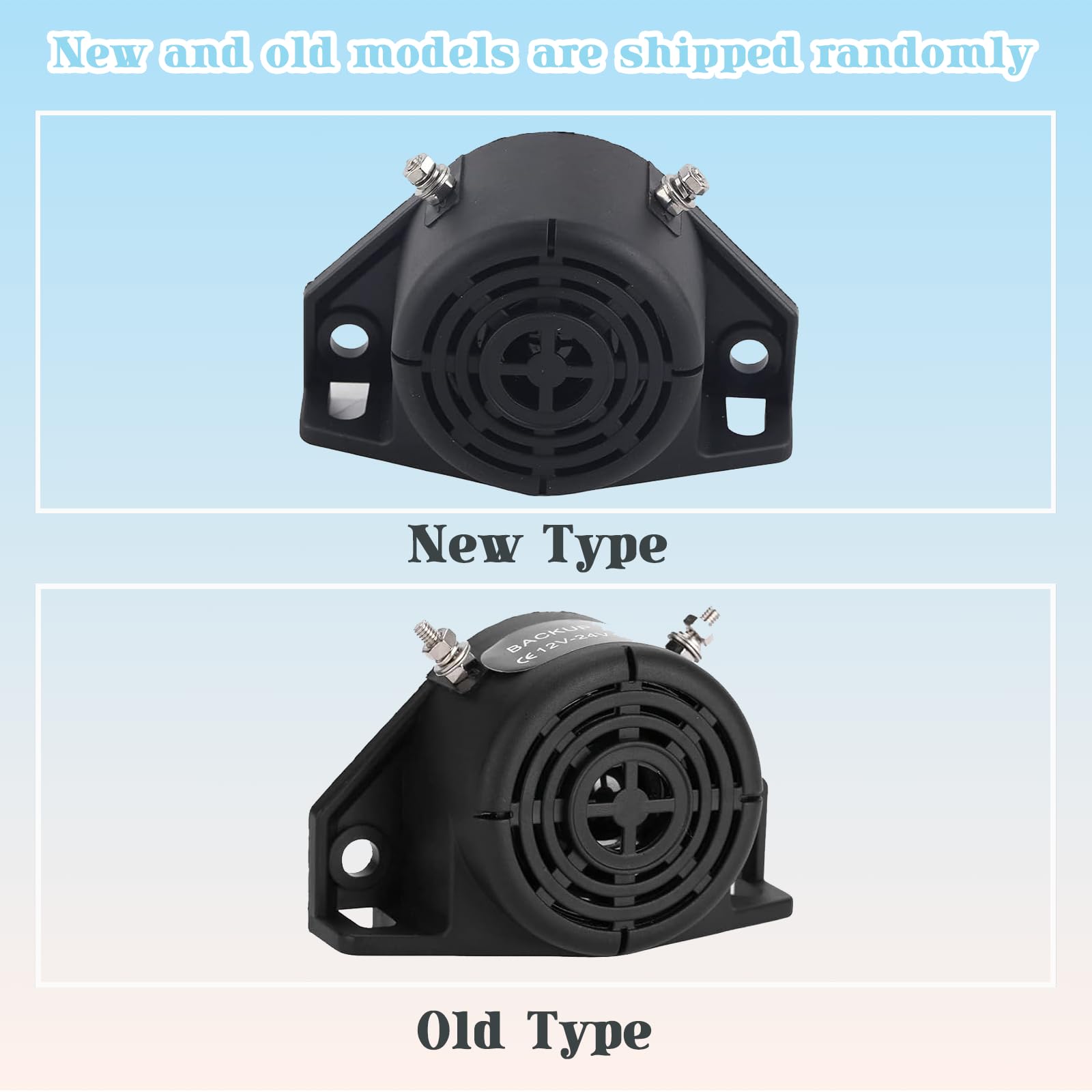 Cicalino Retromarcia, Universale Avvisatore Acustico,12V 24V Segnalatore acustico di retromarcia per autoveicoli, Tono forte Allarme Impermeabile ABS Avvisatore Acustico di Retromarcia per Auto Camion