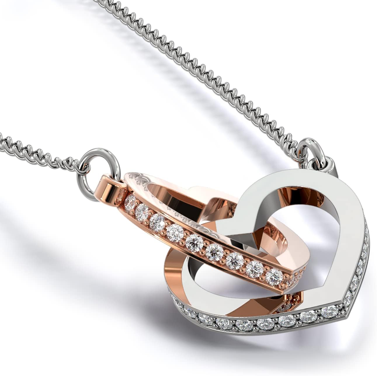 Larvincy Granddaughter Gifts From Grandma Grandpa - To My Granddaughter Necklace With Heartfelt Message & Elegant Box, Jewelry Gift For Birthday, Graduation, Valentines, Mothers Day, Christmas & More - Image 4