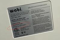 Vista 6 de Wabi UVC LED desinfectante y secadora Ultra (blanco + borde plomizo)