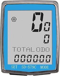 TAMSOI TXY Wireless Bike Computer, Multifunction LCD Backlit Display, 8 Language Display, Outdoor Bike Speedometer, Odometer