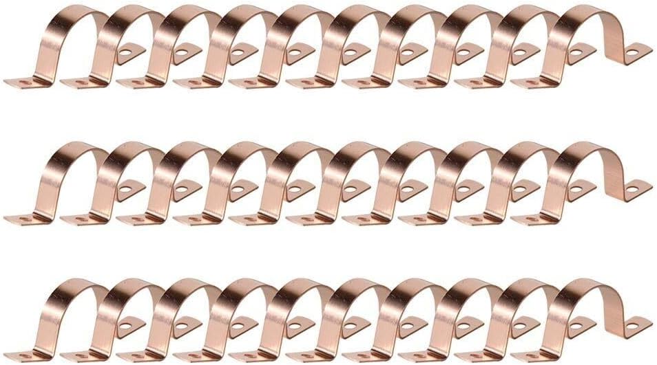 Replacement 30-Pack 1 Inch Copper Pipe Straps for PrimeX 83817