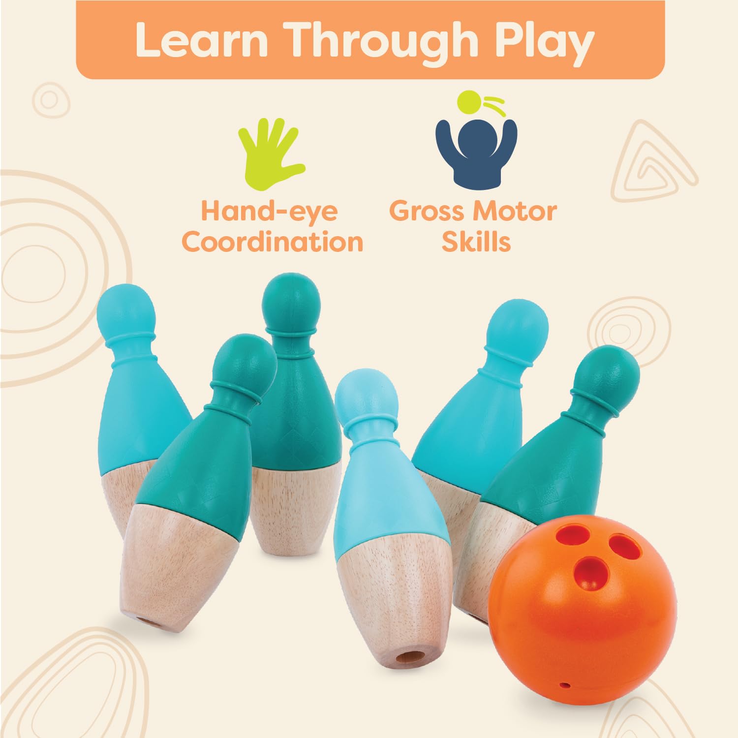 B. Toys BX2345Z Bowling Set : Amazon.sg: Sporting Goods