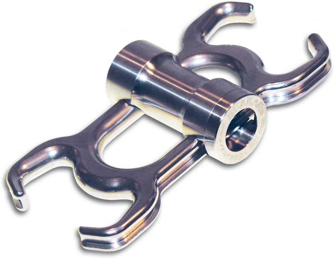 Conterra Scarab | Descender and Belay Device | Ideal for Search and Rescue or Fire Rope Rescue (Titanium)