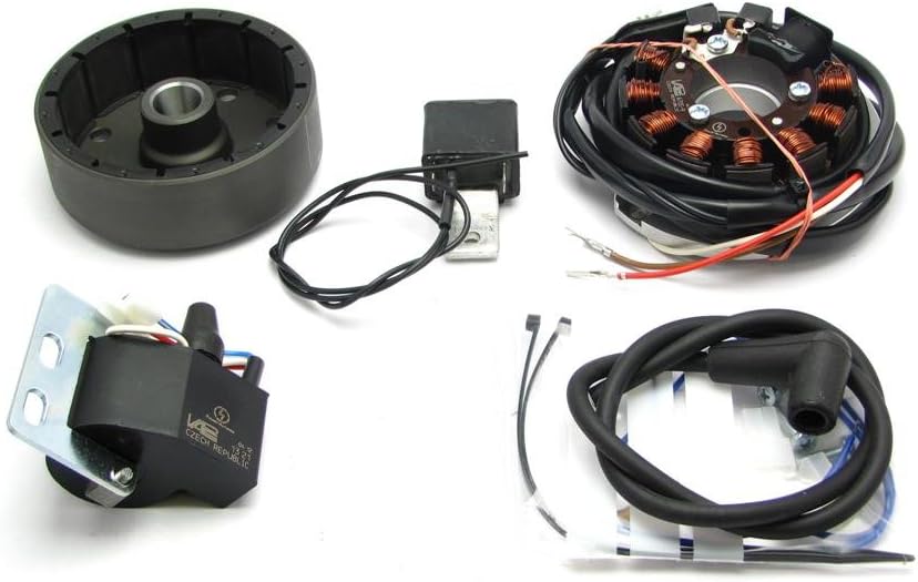 Powerdynamo (MZ-B) VAPE Ignition Stator System 1990-98 Compatible with 250 2 Stroke 90mm OD Plate AC