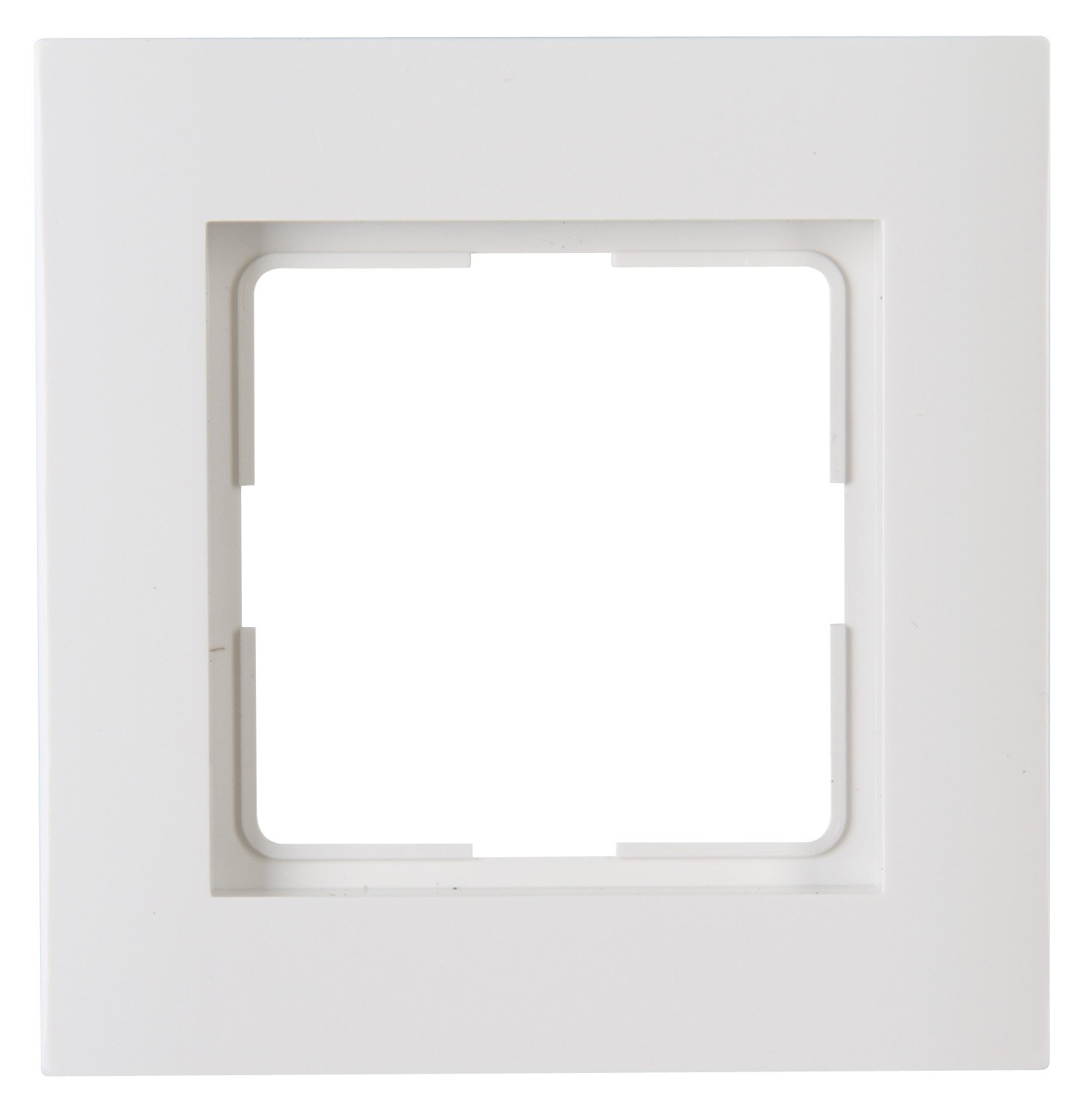 Kopp LED Infrarot-Bewegungsmelder Athenis reinweiß 808429186 & 402129062 Athenis Abdeckrahmen, 1-Fach, Rein-weiß
