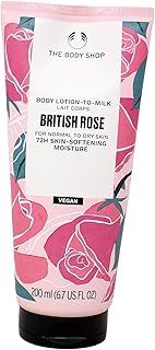 The Body Shop Loción británica de rosas, 170 ml, color rosa