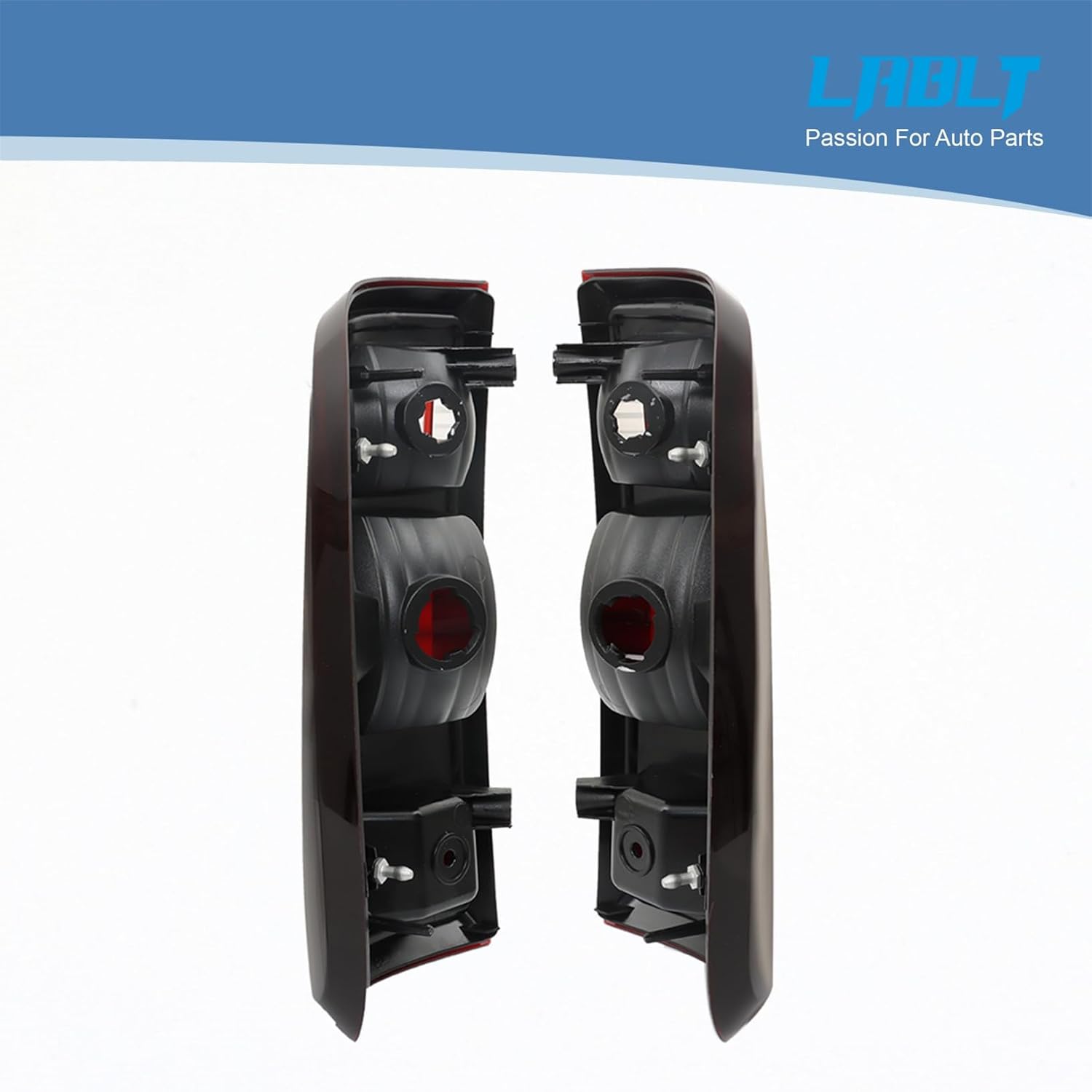 LABLT A Pair of Smoked Black Taillights Replacement for 2008-2016 F250 Tail Lights BC3Z13404A BC3Z13405A