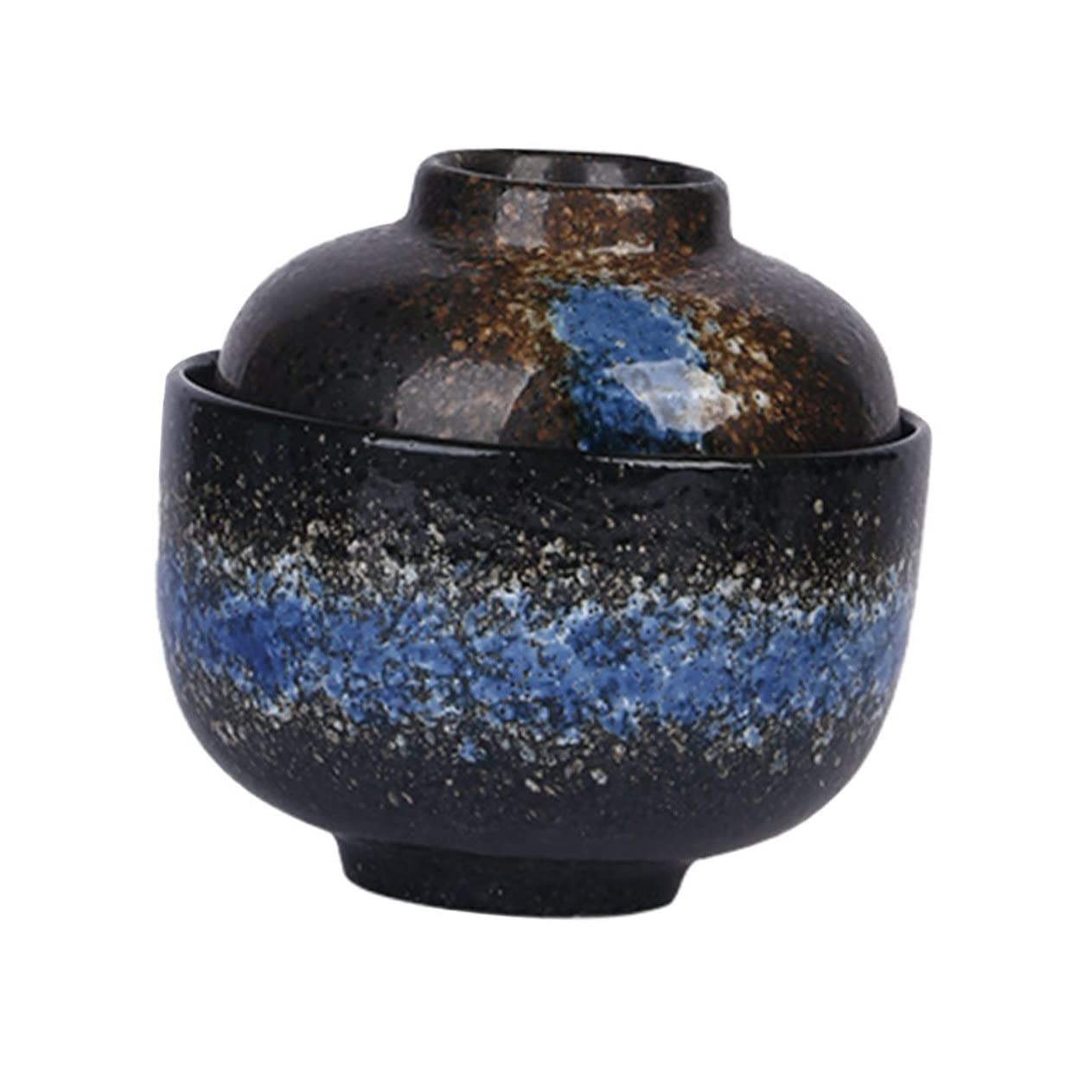 PRETYZOOM Japanese Stew Pot Steaming Pot Kitchen Egg Steaming Bowl Ceramic Family