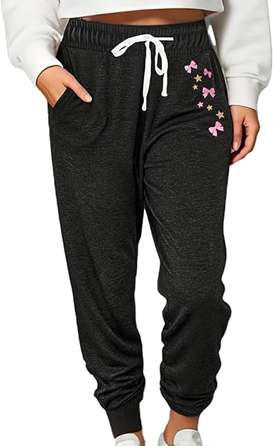 Women Baggy Sweatpants with Pockets Lounge Womens Pajama Pants Female Trouser