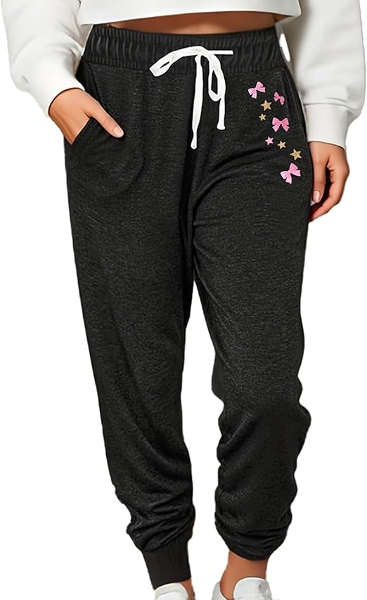Women Baggy Sweatpants with Pockets Lounge Womens Pajama Pants Female Trouser