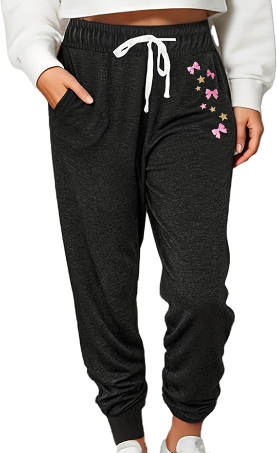 Women Baggy Sweatpants with Pockets Lounge Womens Pajama Pants Female Trouser