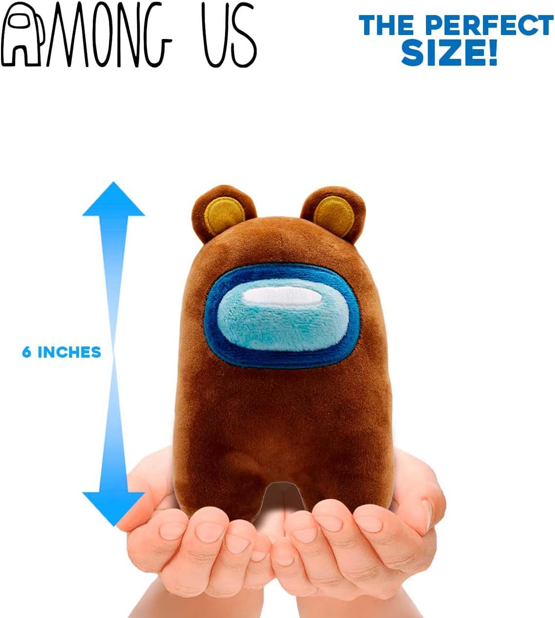 Just Toys LLC Among US 6" Plush Series 4 (Orange w/Bandages)