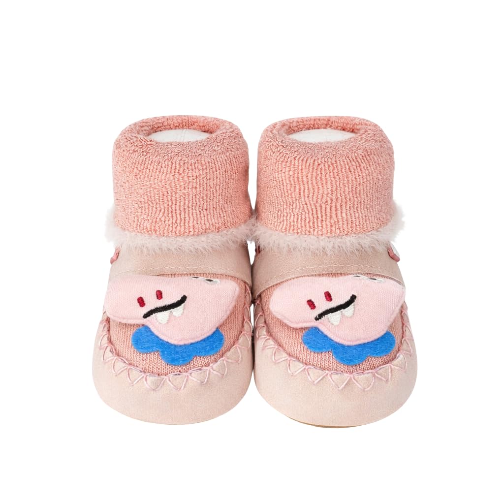 lil hugz Baby Shoe and Sock Combo, Holly Cat, Light Pink, 6-12 Months-picture-13