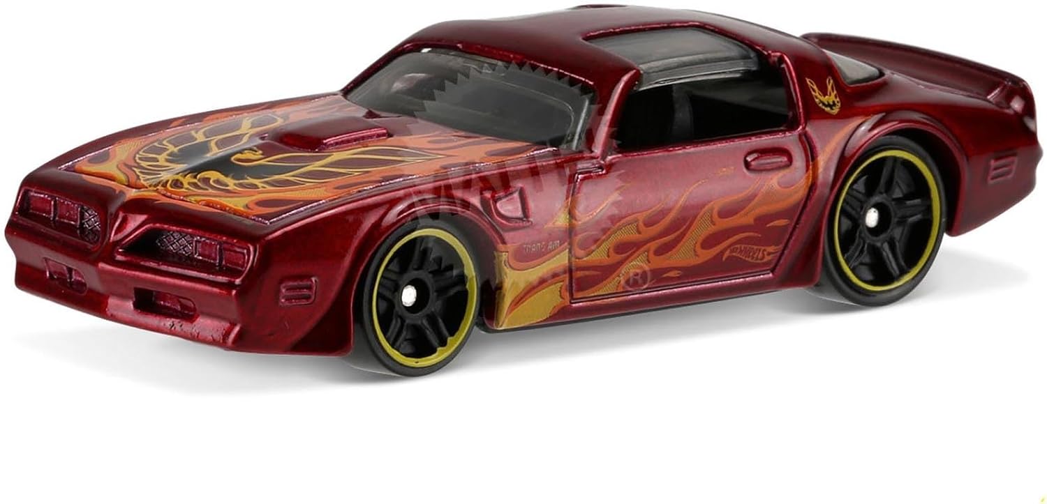 Hot Wheels, 2016 HW Flames, '77 Pontiac Firebird [Red] #93/250