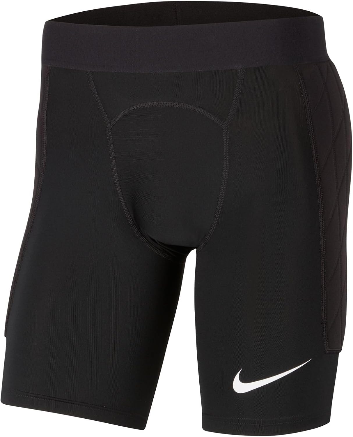 Nike Dri-FIT Gardien I Goalkeeper Men's Soccer Shorts (Black/Black/White, CV0053-010) Size X-Large
