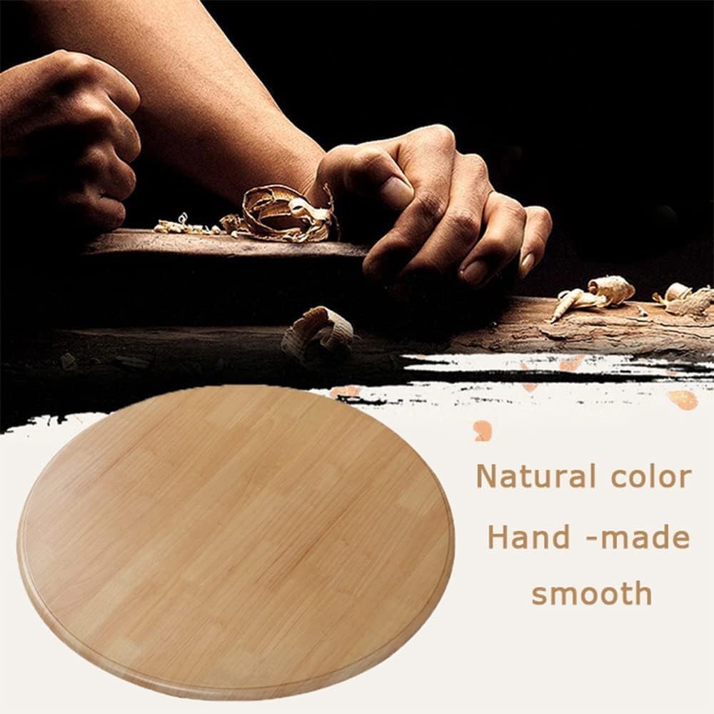Lazy Susan Drehteller aus Holz, rund, drehbar, 360° drehbar, Servierplatte für Hotel, Küche Lazy Susan Drehteller aus Holz, rund, drehbar, 360° drehbar, Servierplatte für Hotel, Küche