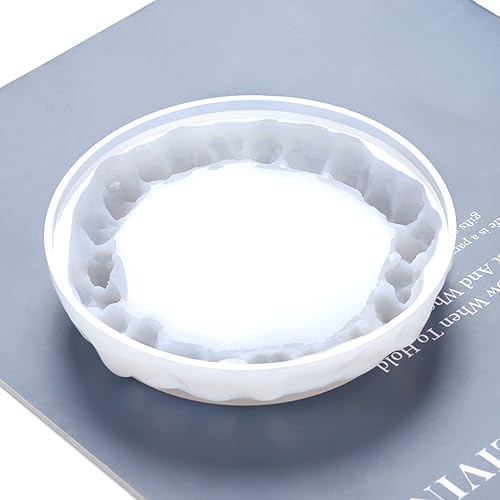 Miniatura 7 de Moldes de silicona de racimo de cristal, moldes de resina de silicona, moldes epoxi para fundición con resina de cemento y arcilla, moldes de