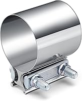 Vista 10 de ESPEEDER - Abrazadera de junta de escape de acero inoxidable con 1 bloque