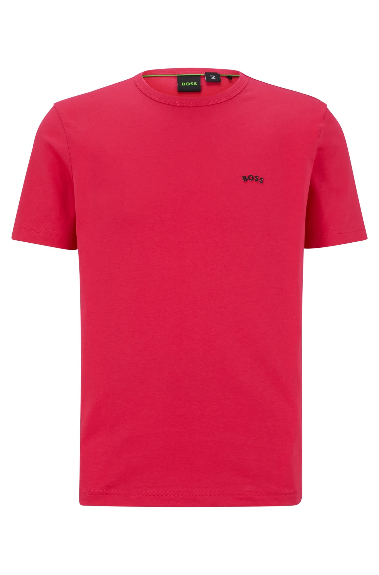 BOSS tee Curved Camiseta, Medium Pink660, XXL para Hombre