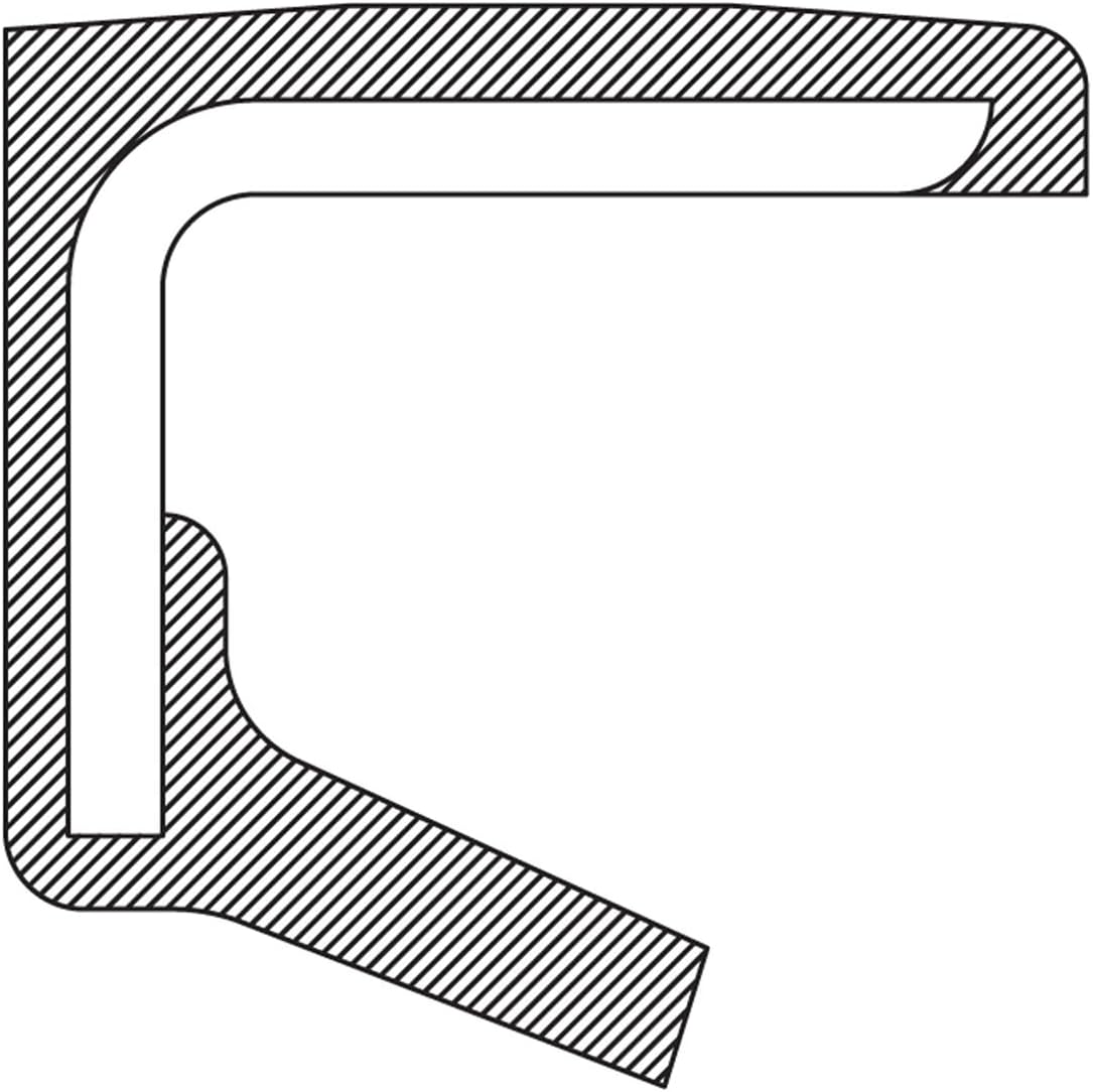 Front Outer Drive Axle Shaft Seal,axle seal Replacement F81Z-3254CA, 2C34-3254CA, F81A-3254CA 1 PCS for Ford F-350 F-250 Excursion F-550 F-450 Super Duty 1999 2000 2001 2002