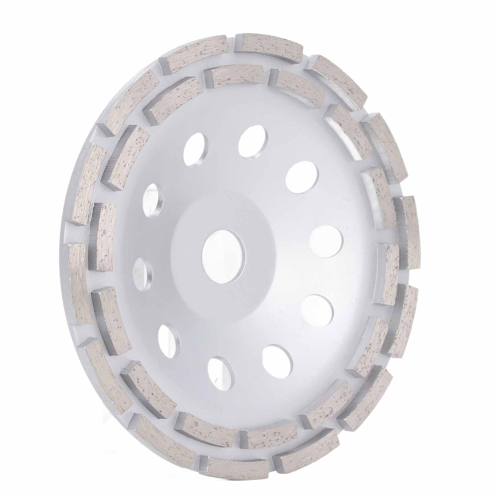 18CM Grinding Wheel for 180 Angle Grinder Segment Steel Blade Disc with High Hardness, Efficiently Grind, Slot, and Cut, Long Service Life