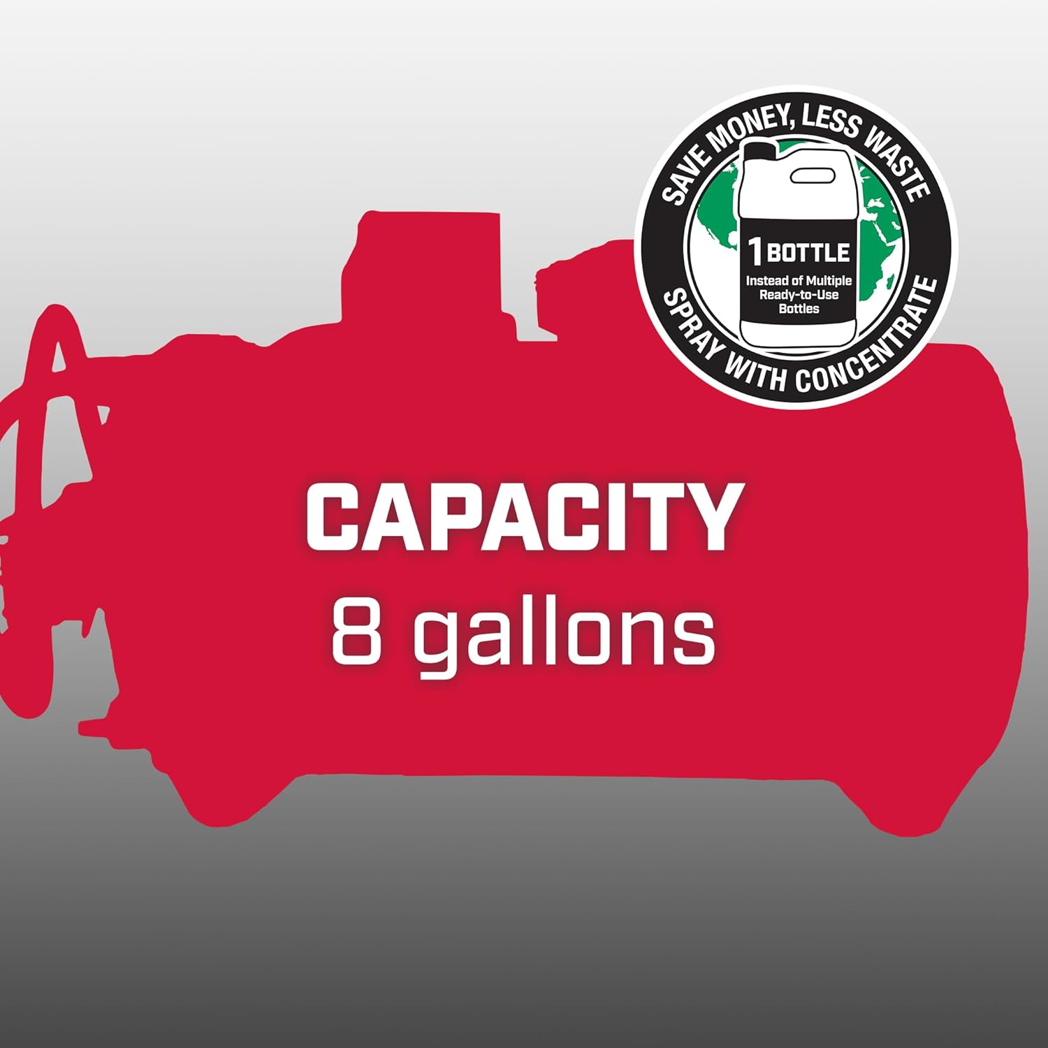 Chapin, 8 G 24V Rechargeable Battery ATV Sprayer, Tank Size 8 Gal, Flow 0.5 GPM, Pressure 60 PSI, Model# 97024