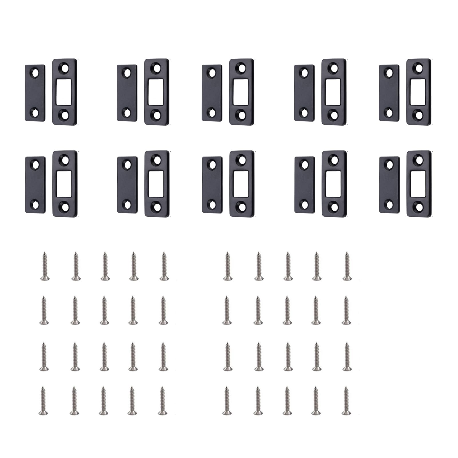 Rustproof Cabinet Door Catches with Strong Adhesive Drawer Magnets Home Furniture Hardware Cupboard Door Close
