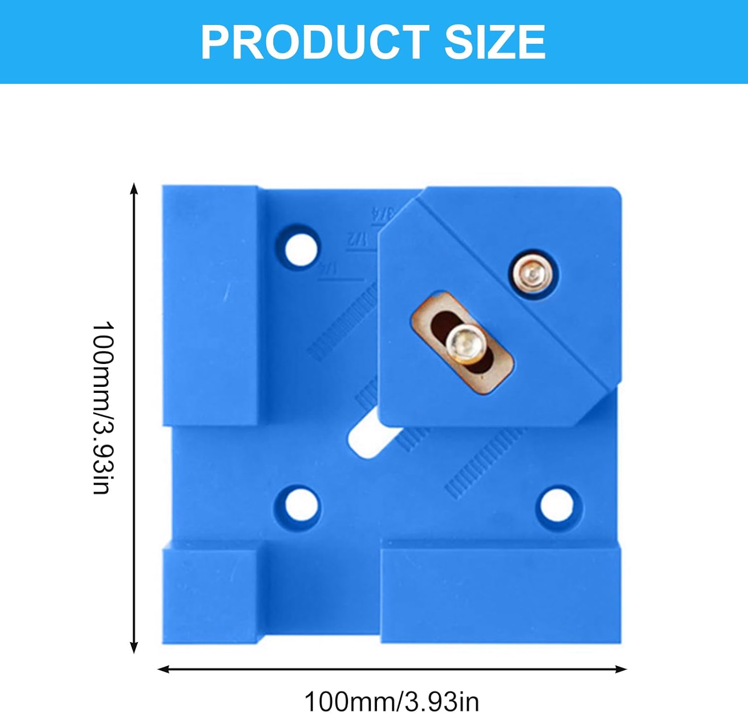 Pack of 4 Adjustable 90 Degree Woodworking Clamps Box Joint Clamping Systems for Precise T Joints Dados Butt Joints Accuracy Alignment Wood Clamps