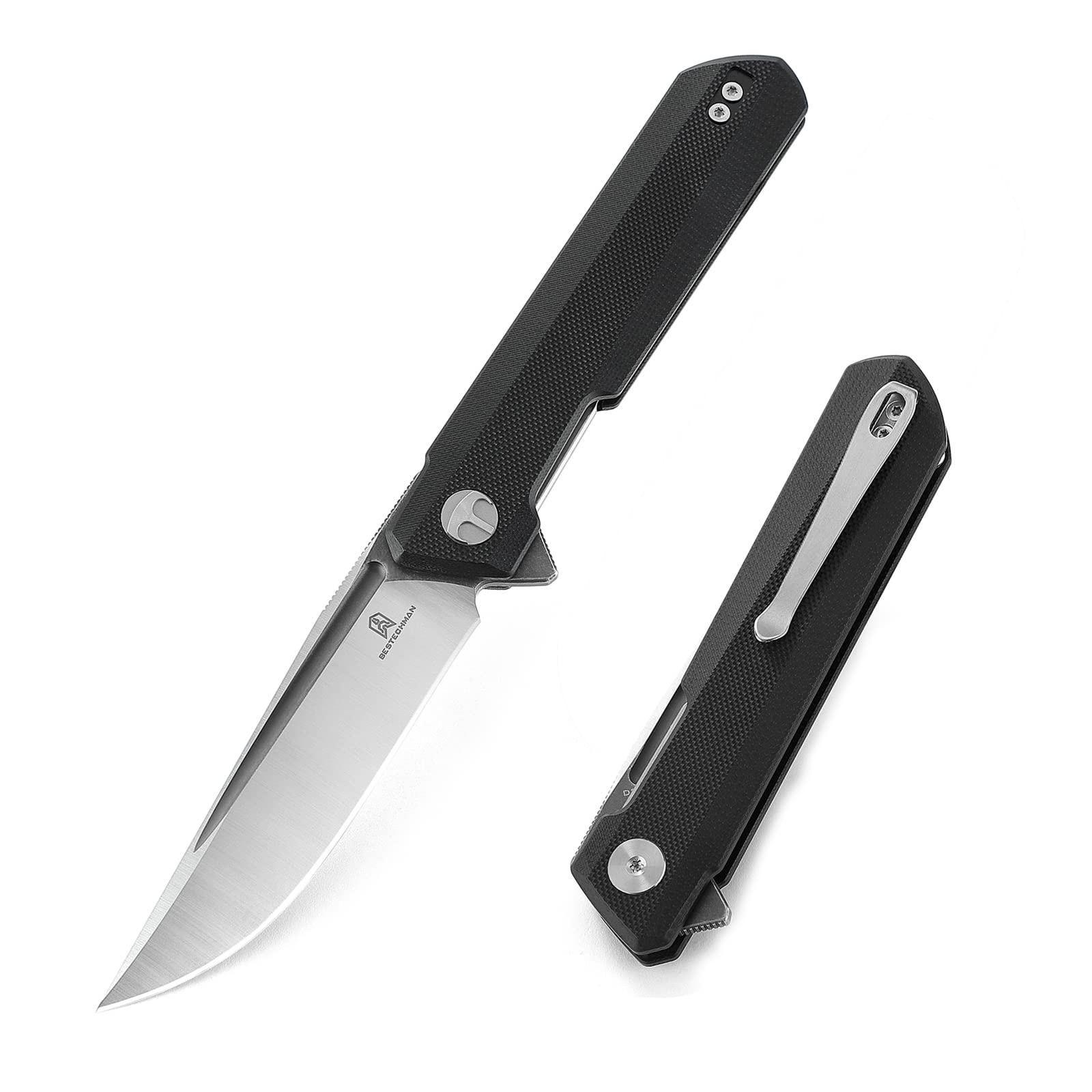 Amazon.com: BESTECHMAN Dundee Pocket Folder Folding Knife: 3.35 