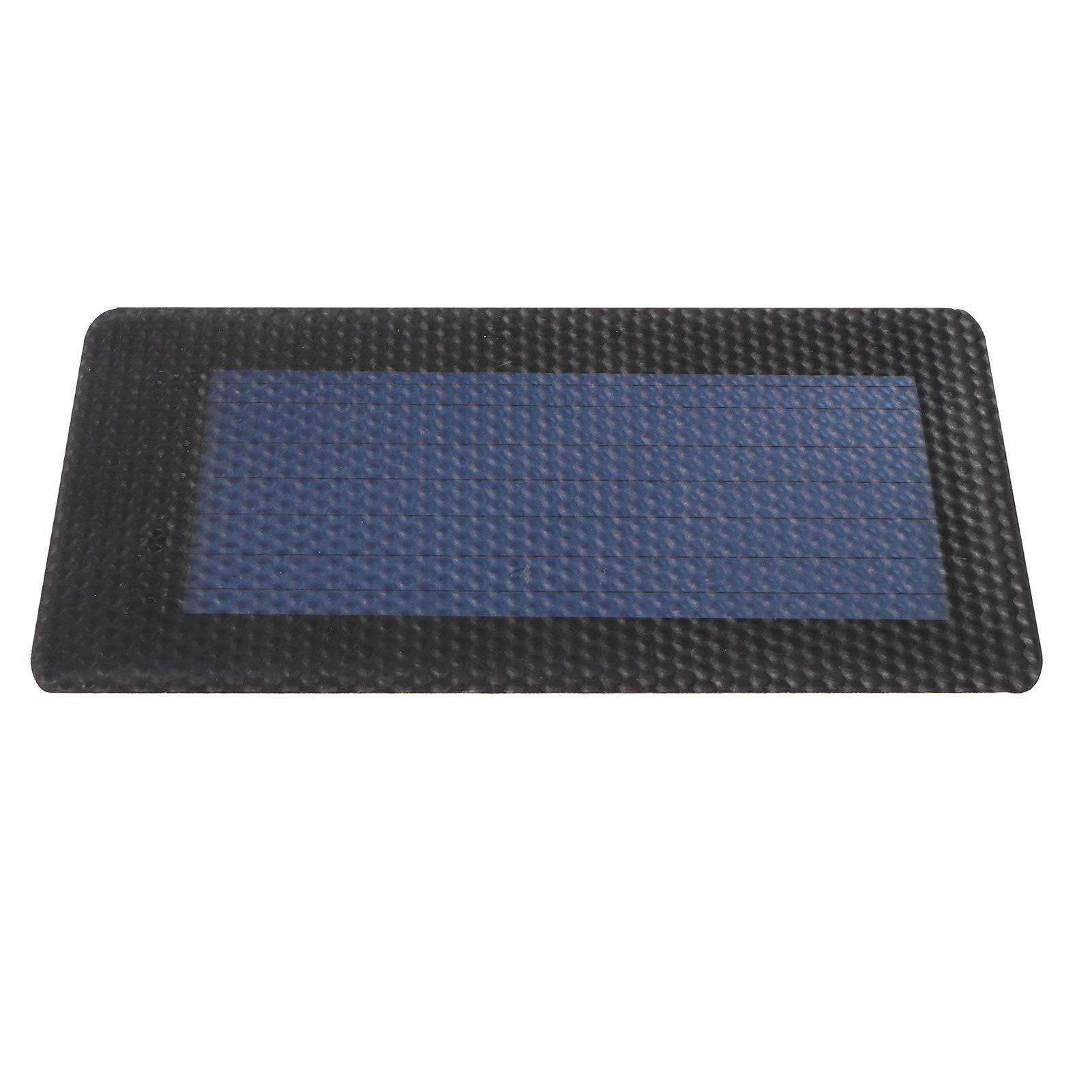 Omabeta Pannello Solare Flessibile in Silicio Amorfo Cella Solare Resistente e Impermeabile da 0,3 W per Giocattoli Solari, Luci Solari e Piccole Batterie CC, Pannello da 4,7 X 2,4 Pollici per Luci