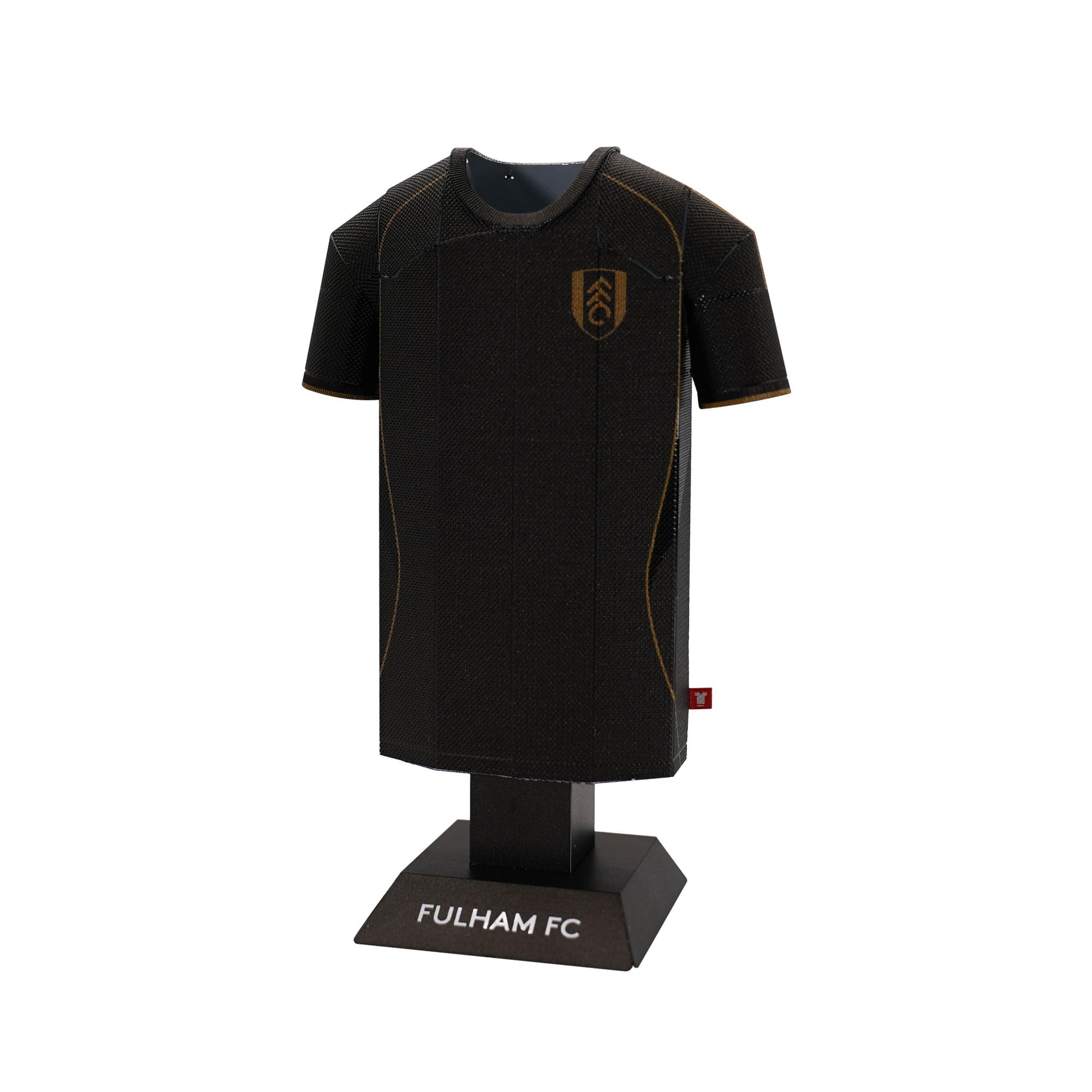 Alloy Collectors Multicolor Fulham Fc 25/26 Third Metal Football Shirt - Officially Licensed Miniature Alloy Replica Jersey Collectible Display Gift - Personalise Customisable Name & Number Decals
