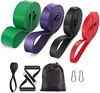 Vista 8 de Pull-Up Bands Resistance-Bands Exercise-Bands - Pull up Assistance Bands Workout Bands Resistance for Women Long Resistance Bands Resistance Loop