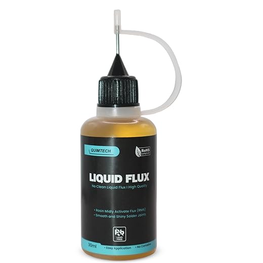 RMA No-Clean Liquid Solder Flux 30ml Dropper