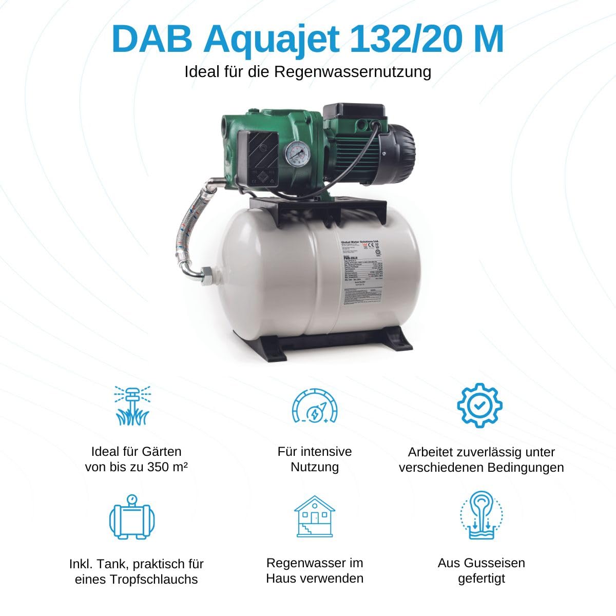 Grupo de presión DAB Aquajet 132 M