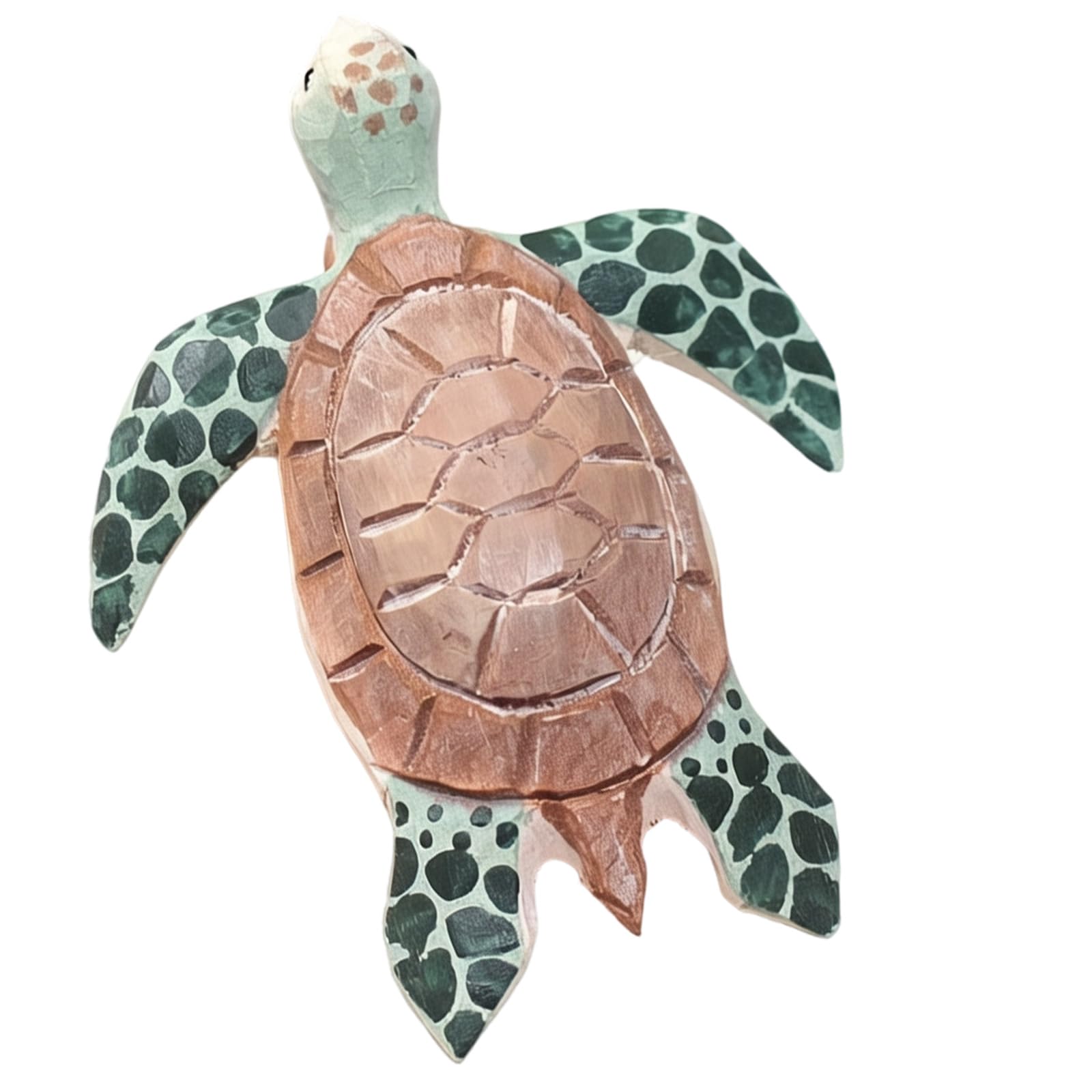 Inspired Turtle Figurine Carved Wood Accent for Tabletop Shelf Desk Display in Coastal Home Decor Settings Marine Figurine Beach House Ornament Animal Statue Mantel Tray Entryway Display Decorative