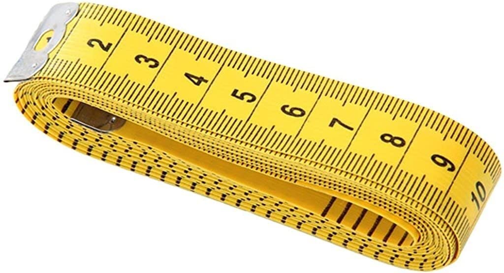 Cinta métrica, Aofocy - Cinta métrica suave de 120 pulgadas for costura y sastrería, tiene una escala en centímetros en el reverso que mide hasta 300 cm
