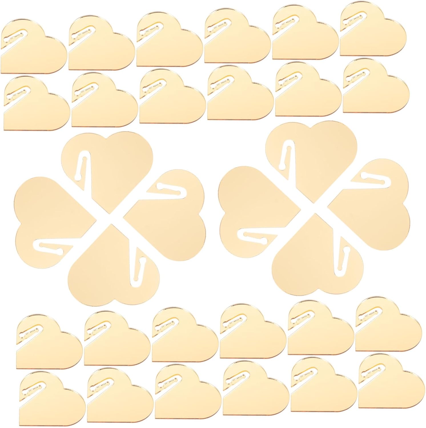 50pcs Cute Cups Wine Stickers Acrylic Wine Charms Things Portable Drink Markers
