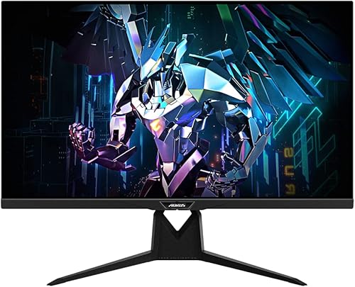 Gigabyte AORUS FI32Q Gaming-Monito 80 cm 2560 x 1440 Pixel — šoninis vaizdas