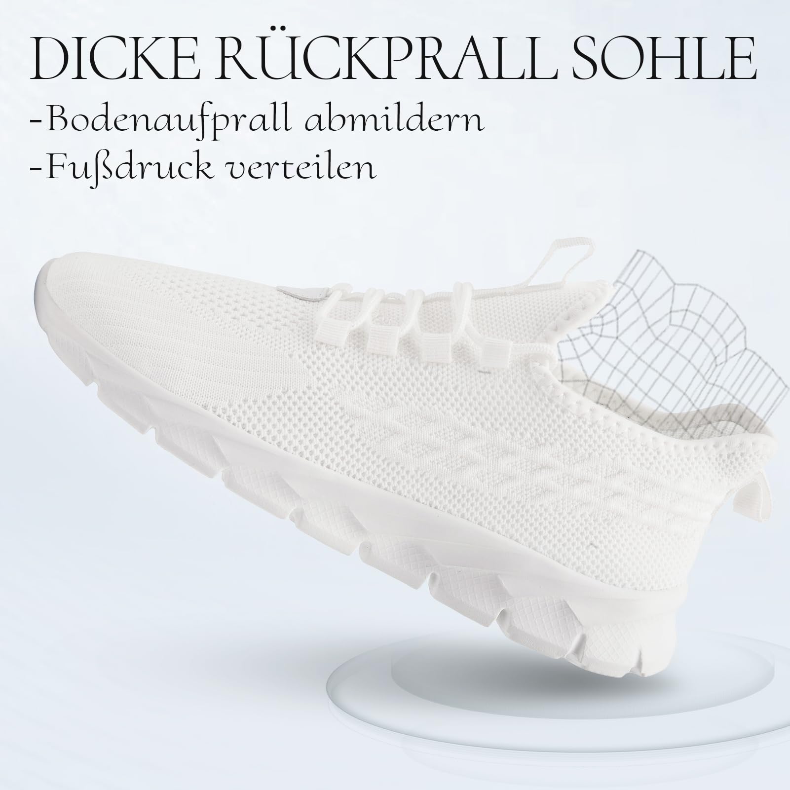 Zapatos Hombre Running Casual Zapatillas Deporte Sneakers Transpirables Gimnasio Caminar Fitness Correr