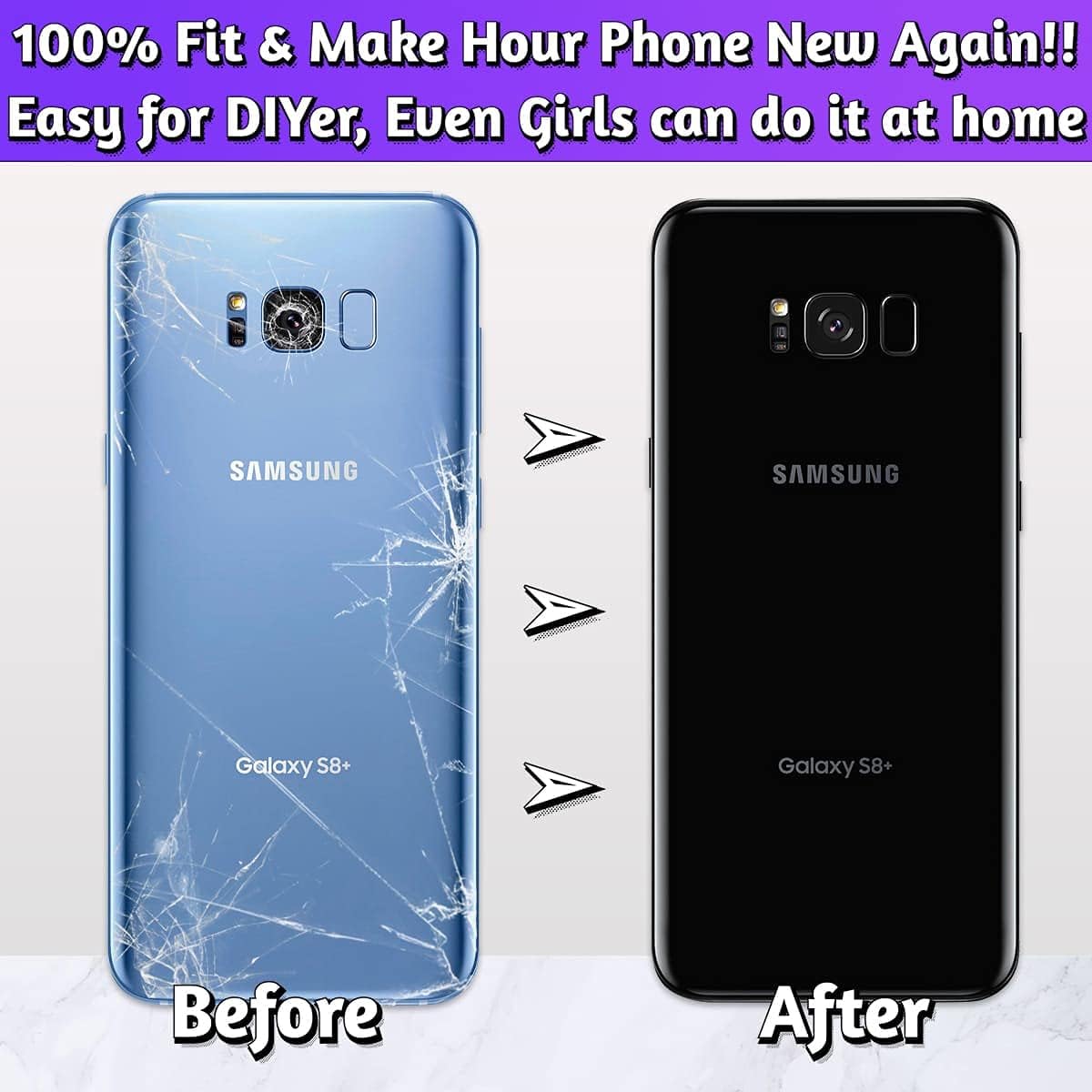 Samsung Galaxy S8 Plus Back Cover Glass Replacement Uganda Ubuy