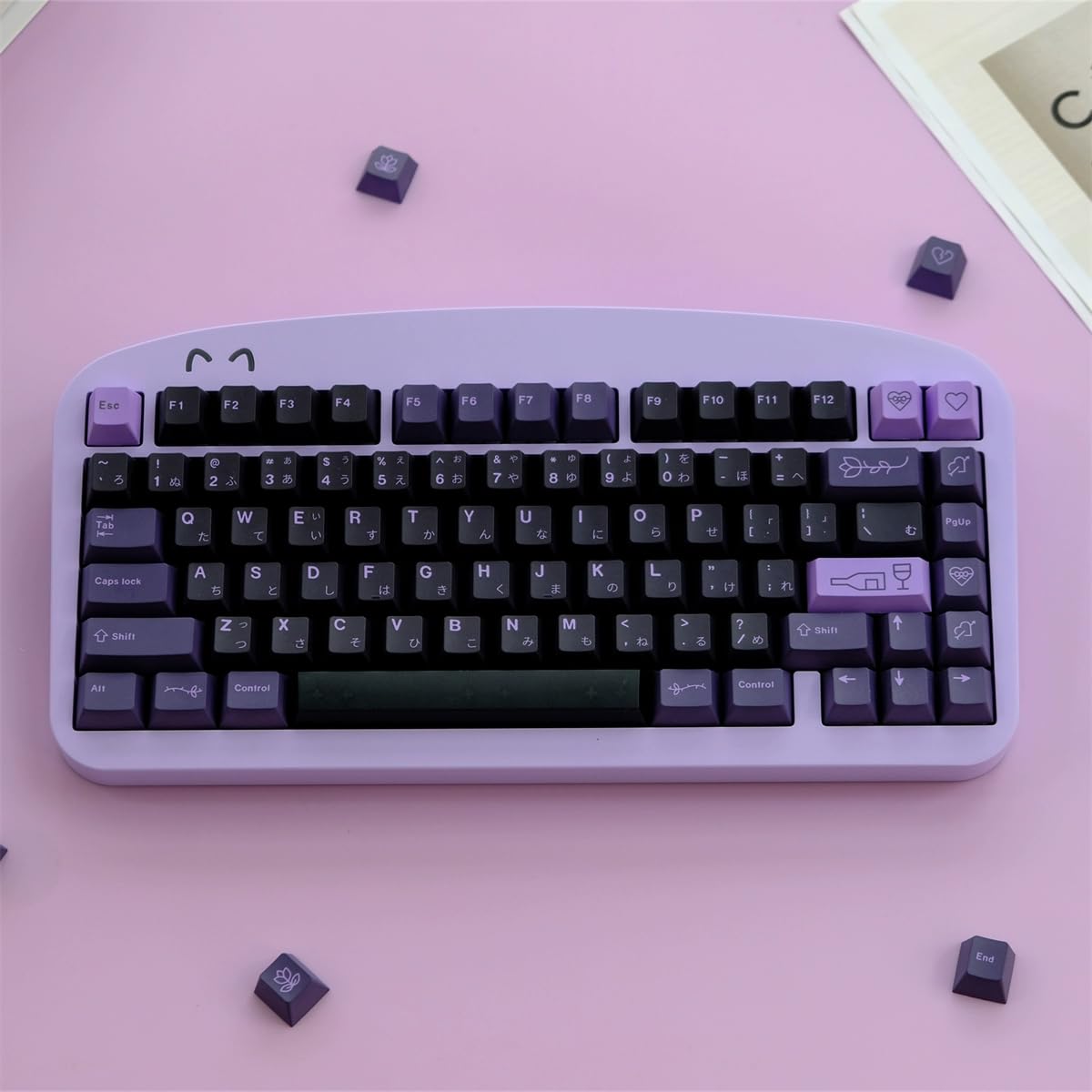 Zestaw 129 klawiszy Cherry Profile PBT Keycap Set, Custom