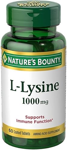 Miniatura 6 de Natures Bounty L-lisina 1000 mg comprimidos 60 unidades paquete de 4