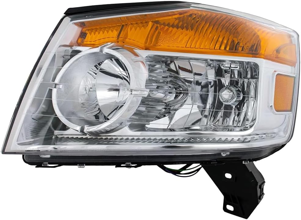 EPIC LIGHTING Halogen Replacement Spec Headlights Chrome Compatible with NISSAN 08-15 ARMADA [ NI2502175 NI2503175 26060ZQ00A 26010ZQ00A ] Pair