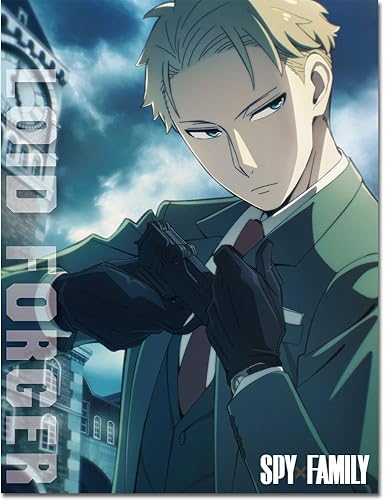 Great Eastern Entertainment Spy X Family - Manta visual de personaje Loid Forger de 46 pulgadas de ancho x 60 pulgadas de alto