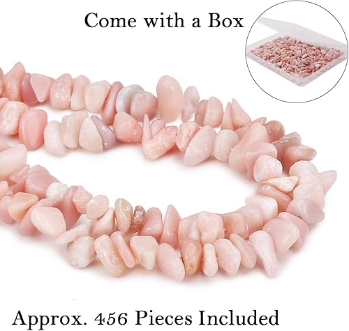 Miniatura 2 de 456 cuentas de piedra natural con chip natural, piedras preciosas multicolor irregulares de 0.31 a 0.315 pulgadas, piedras preciosas sueltas de